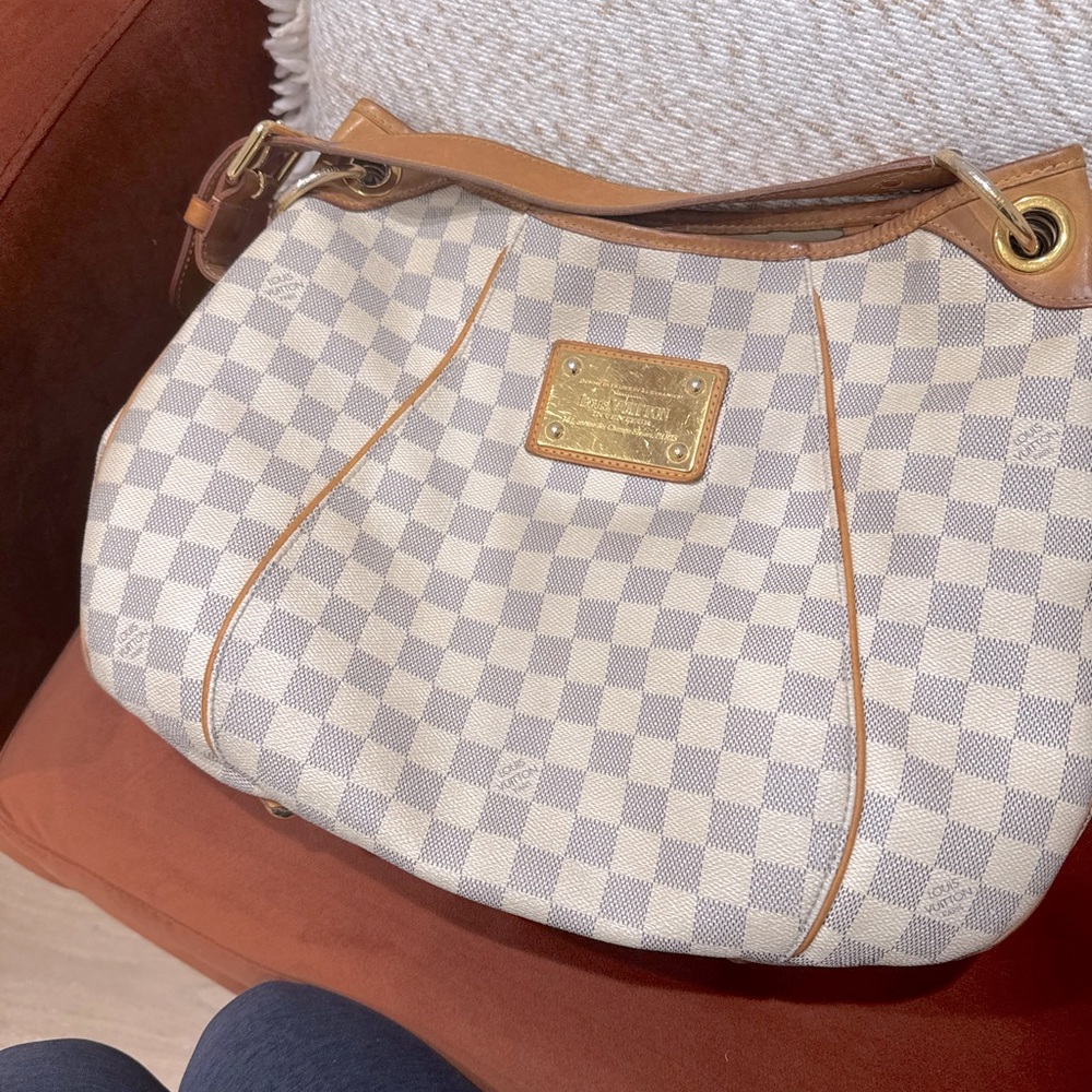 Louis Vuitton Damier Azur Galliera